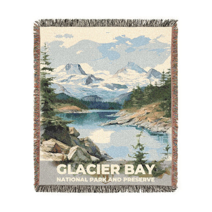 Glacier Bay National Park Woven Blanket | S08