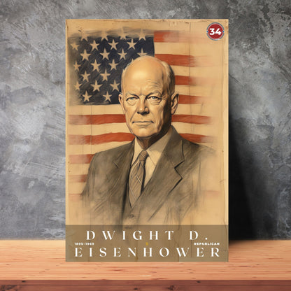 Dwight D Eisenhower Poster | S03