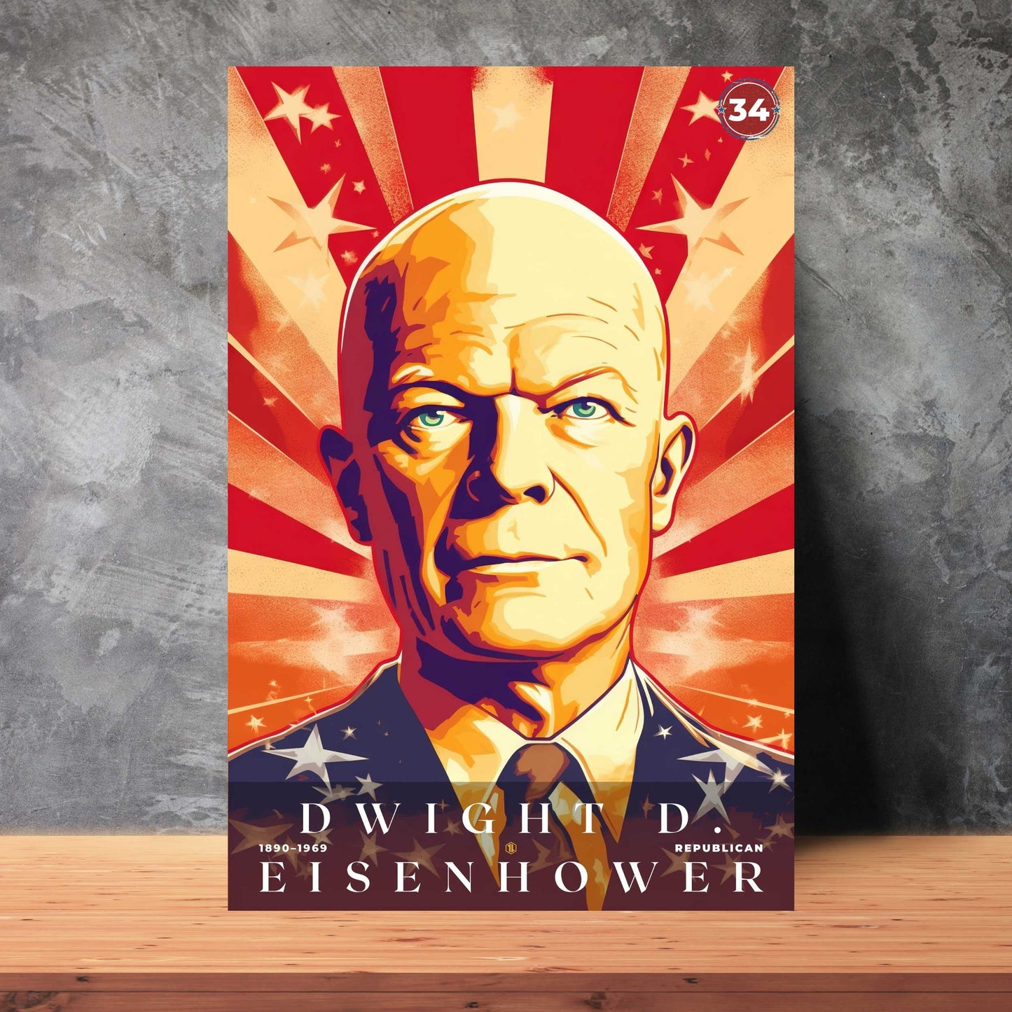 Dwight D Eisenhower Poster | S01