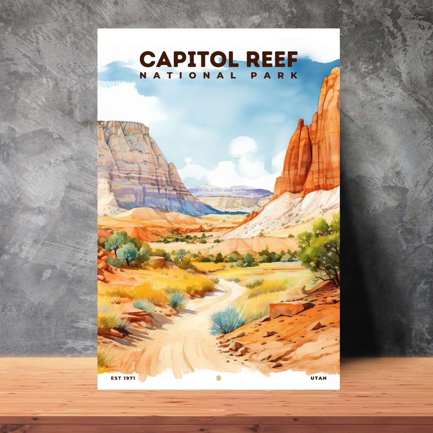 Capitol Reef National Park Poster | S08