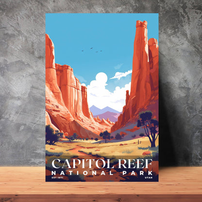 Capitol Reef National Park Poster | S03