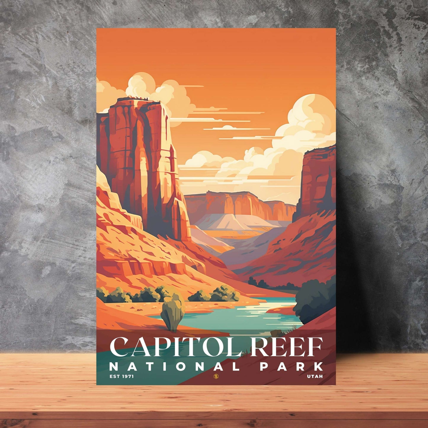 Capitol Reef National Park Poster | S05