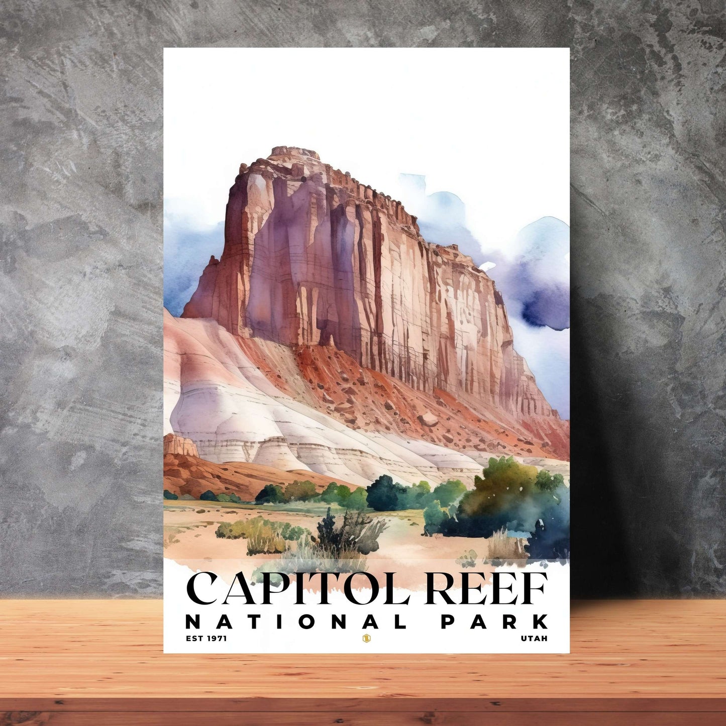 Capitol Reef National Park Poster | S04