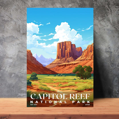 Capitol Reef National Park Poster | S07