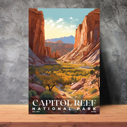 Capitol Reef National Park Poster | S02