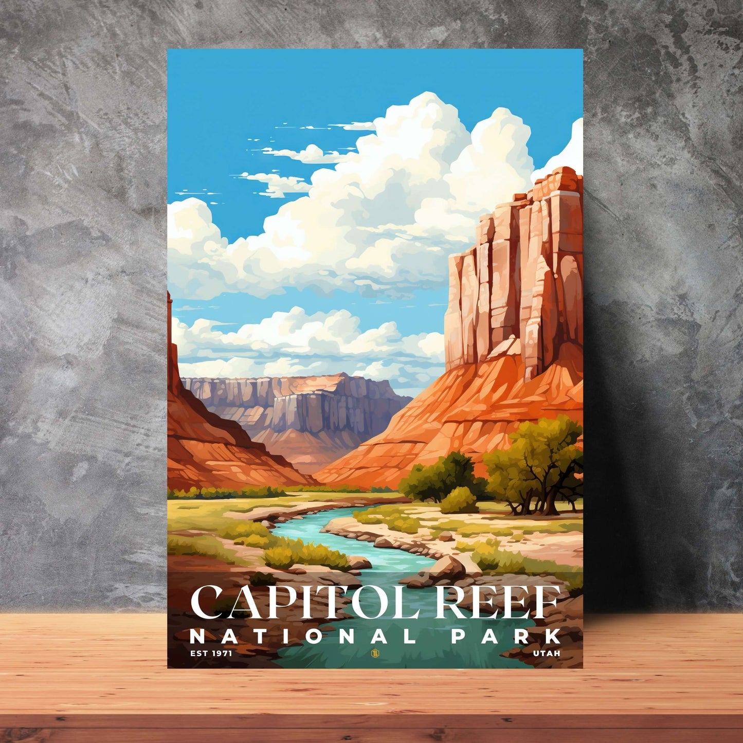 Capitol Reef National Park Poster | S06