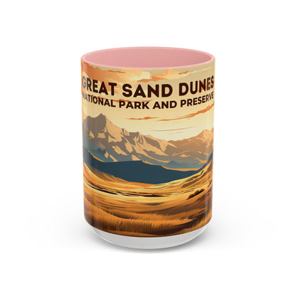 Great Sand Dunes National Park Mug | Accent Coffee Mug (11, 15oz)