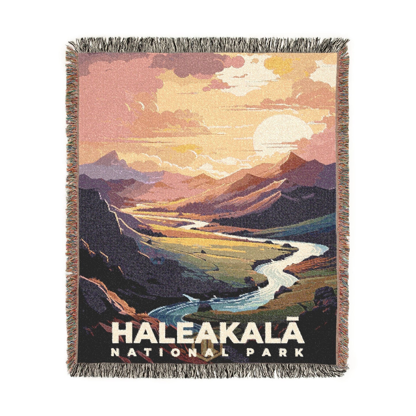 Haleakala National Park Woven Blanket | S07