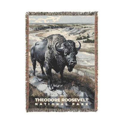 Theodore Roosevelt National Park Woven Blanket | S17
