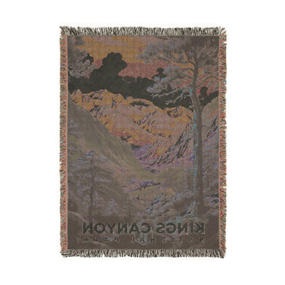 Kings Canyon National Park Woven Blanket | S11