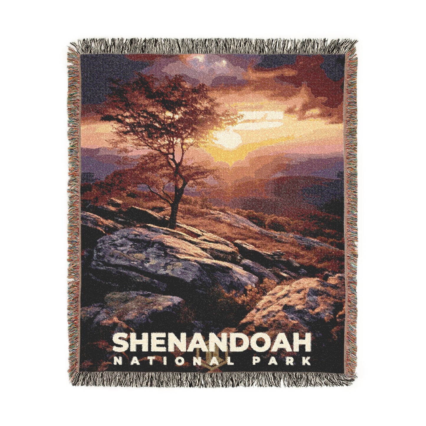 Shenandoah National Park Woven Blanket | S10