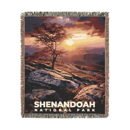 Shenandoah National Park Woven Blanket | S10