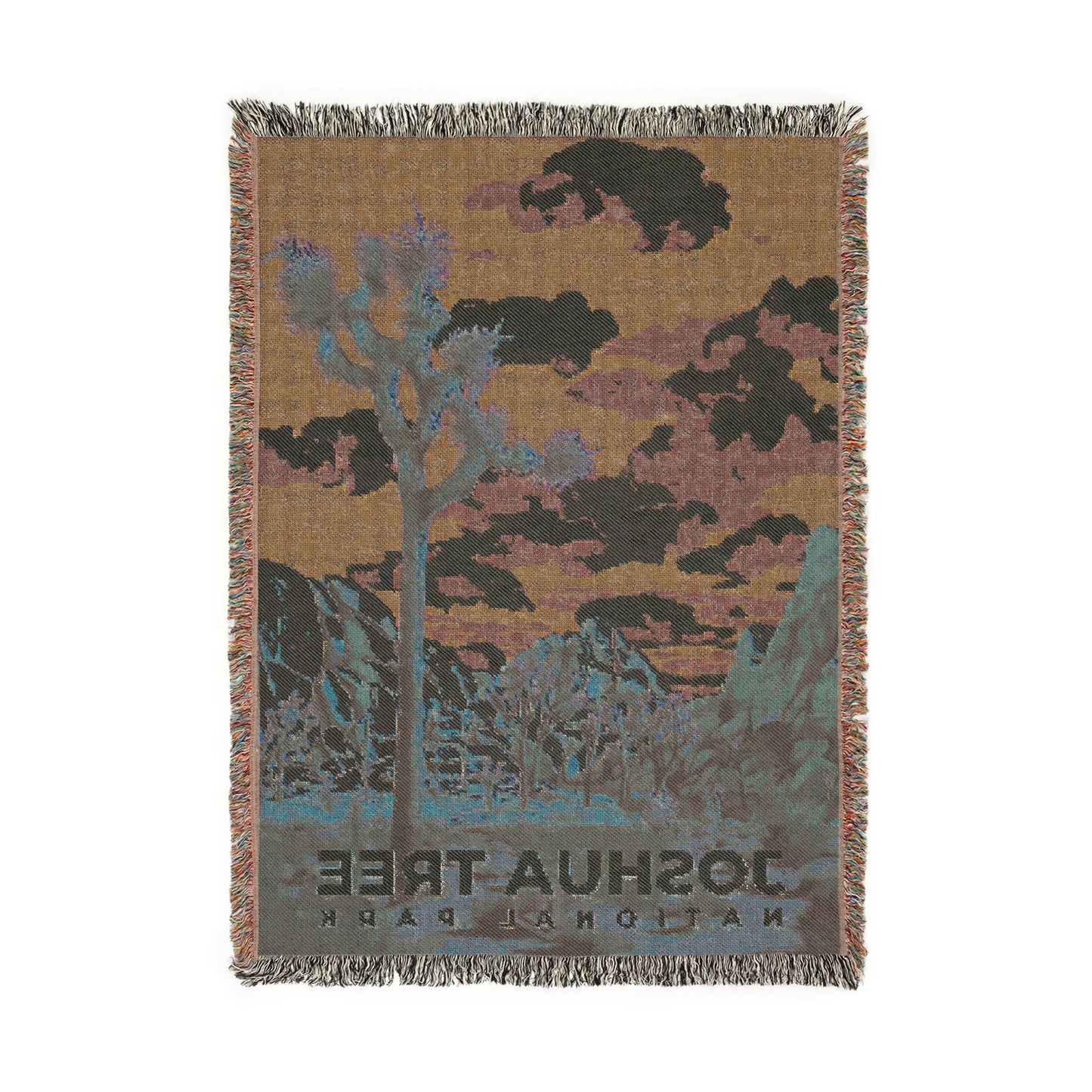 Joshua Tree National Park Woven Blanket | S06