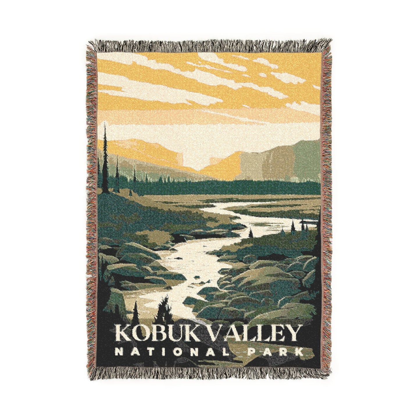 Kobuk Valley National Park Woven Blanket | S01