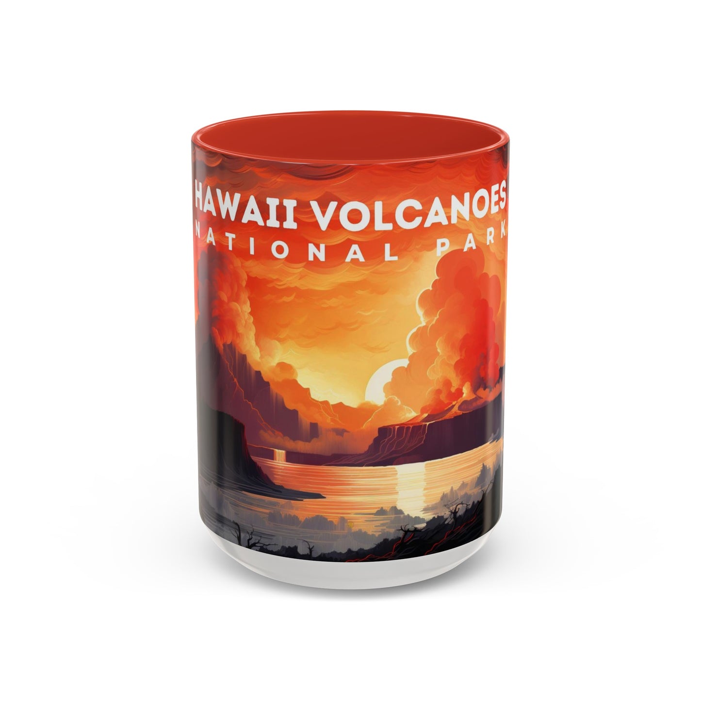 Hawaii Volcanoes National Park Mug | Accent Coffee Mug (11, 15oz)