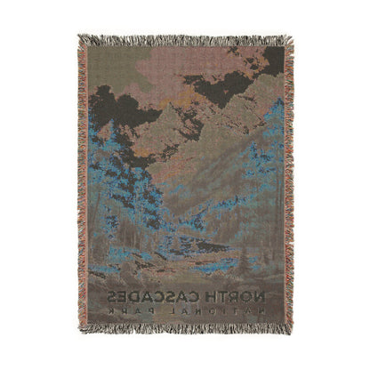 North Cascades National Park Woven Blanket | S14