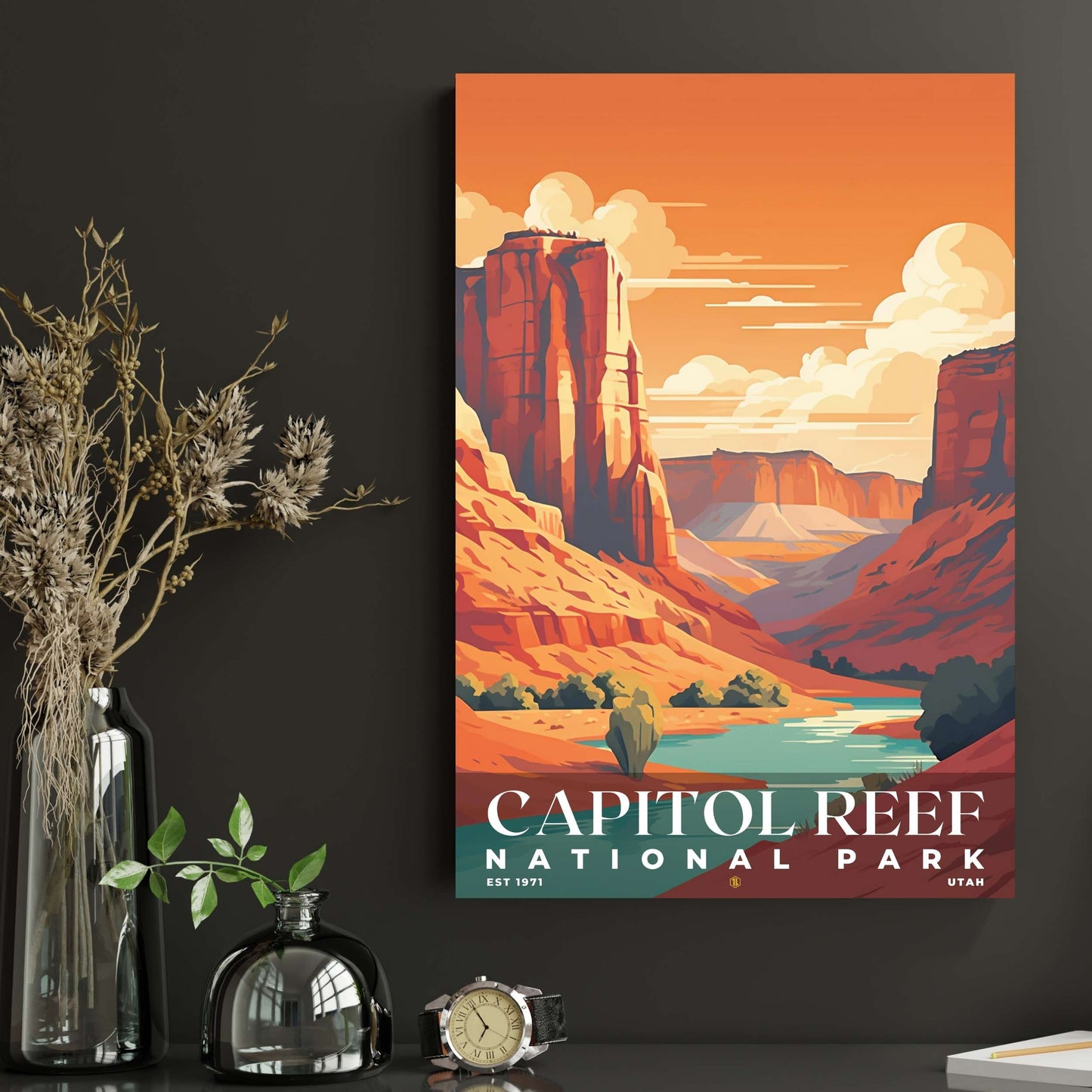 Capitol Reef National Park Poster | S05