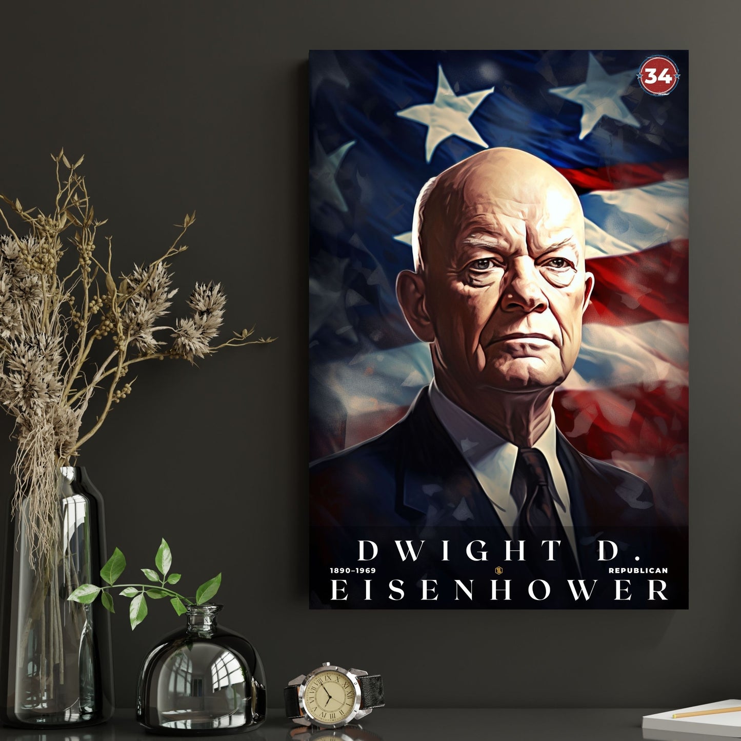 Dwight D Eisenhower Poster | S02