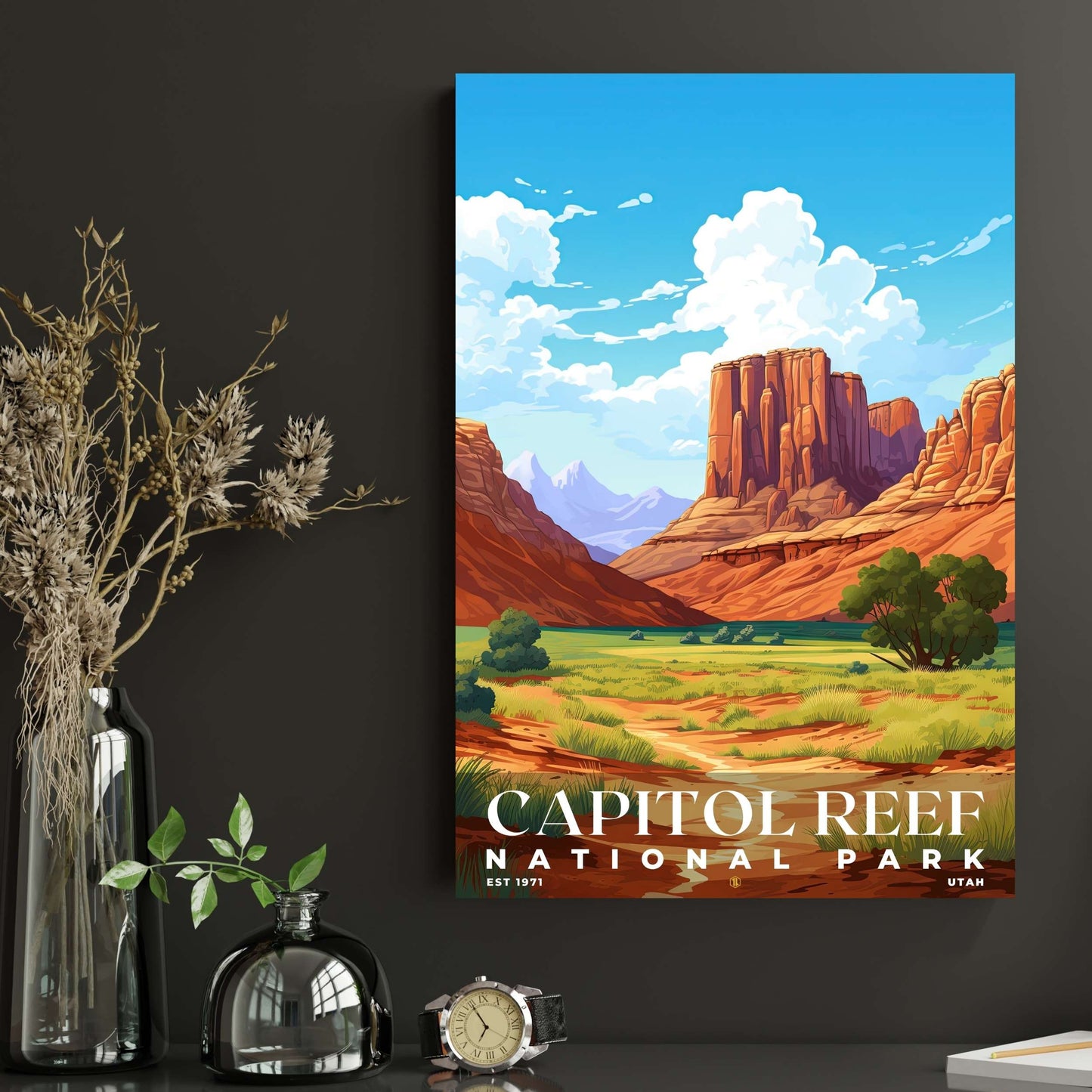 Capitol Reef National Park Poster | S07