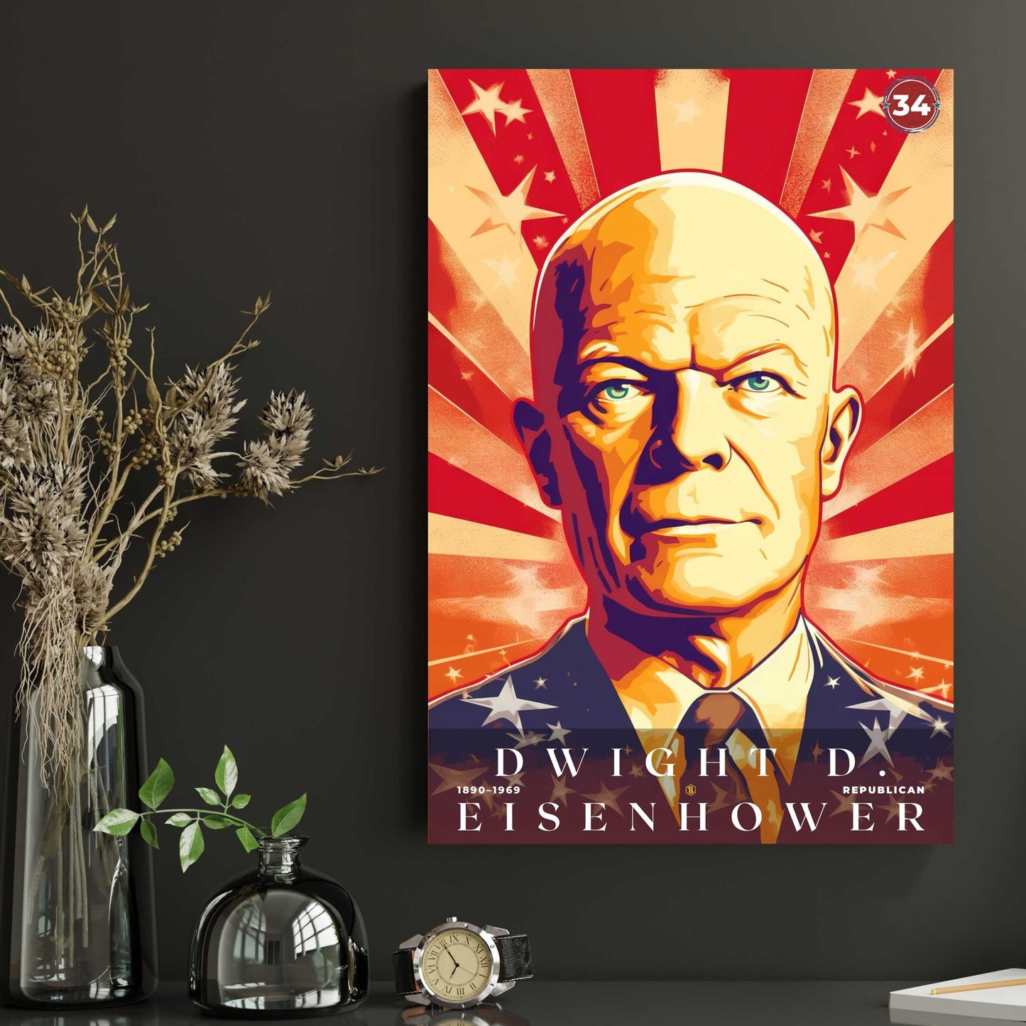 Dwight D Eisenhower Poster | S01