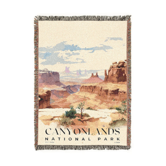 Canyonlands National Park Woven Blanket | S04