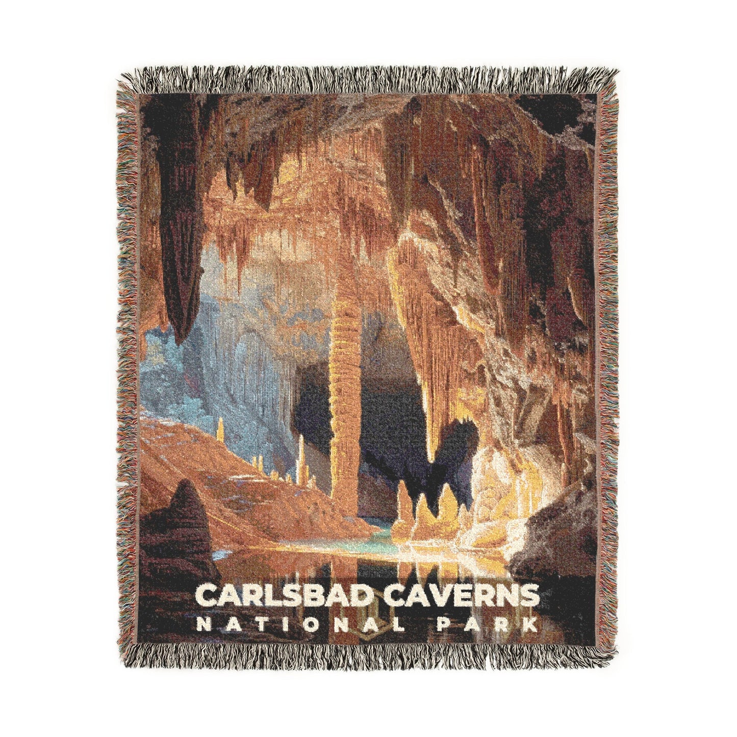 Carlsbad Caverns National Park Woven Blanket | S18