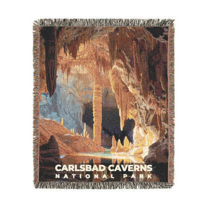 Carlsbad Caverns National Park Woven Blanket | S18