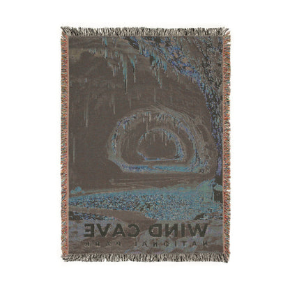 Wind Cave National Park Woven Blanket | S19