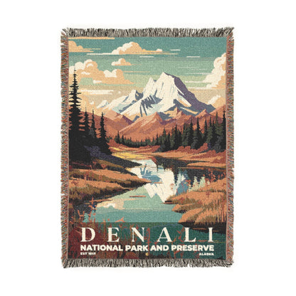 Denali National Park Woven Blanket | S05