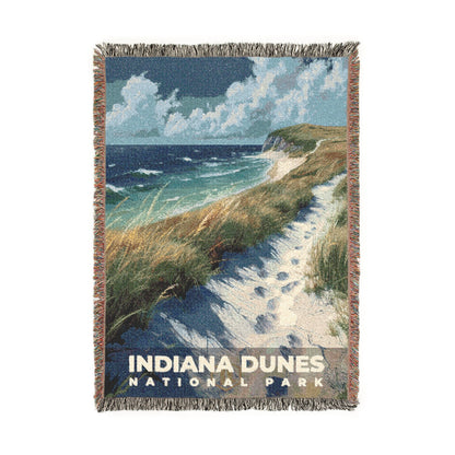 Indiana Dunes National Park Woven Blanket | S13
