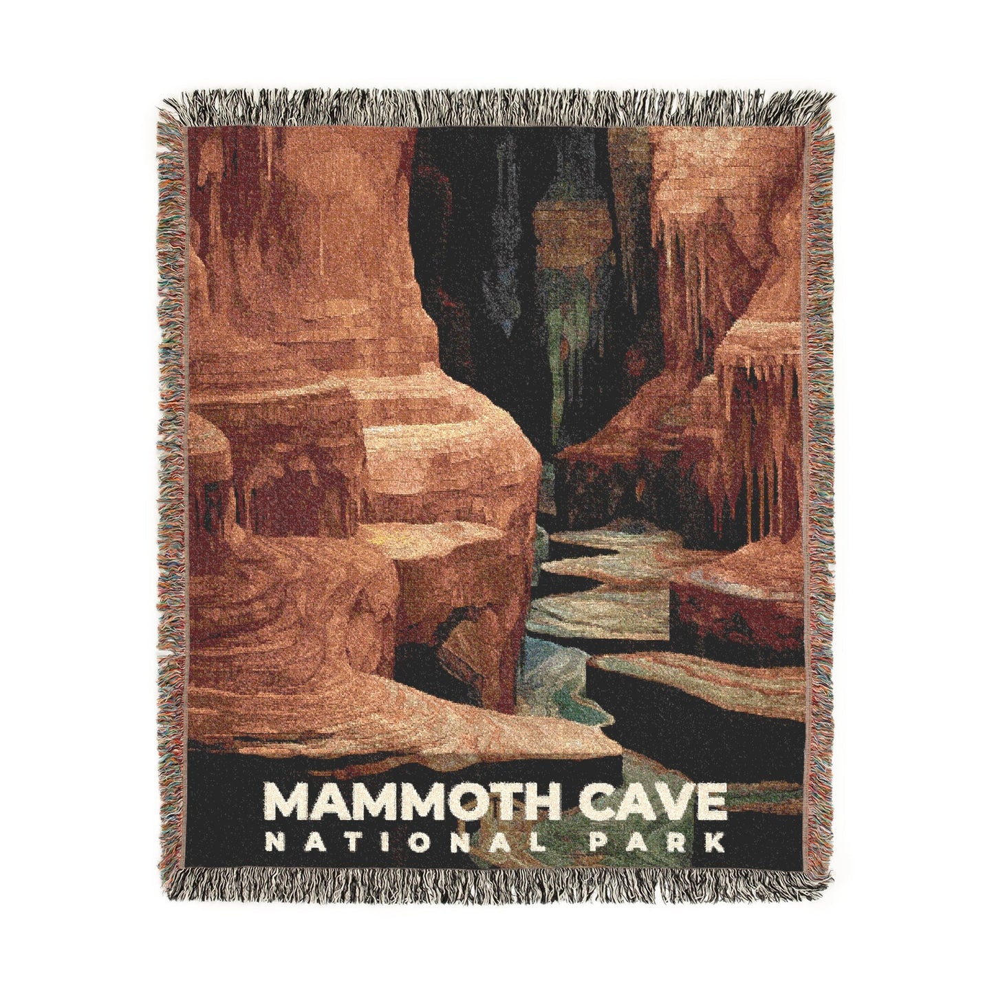 Mammoth Cave National Park Woven Blanket | S09