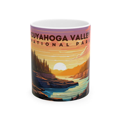 Cuyahoga Valley National Park Mug | White Ceramic Mug (11oz, 15oz)