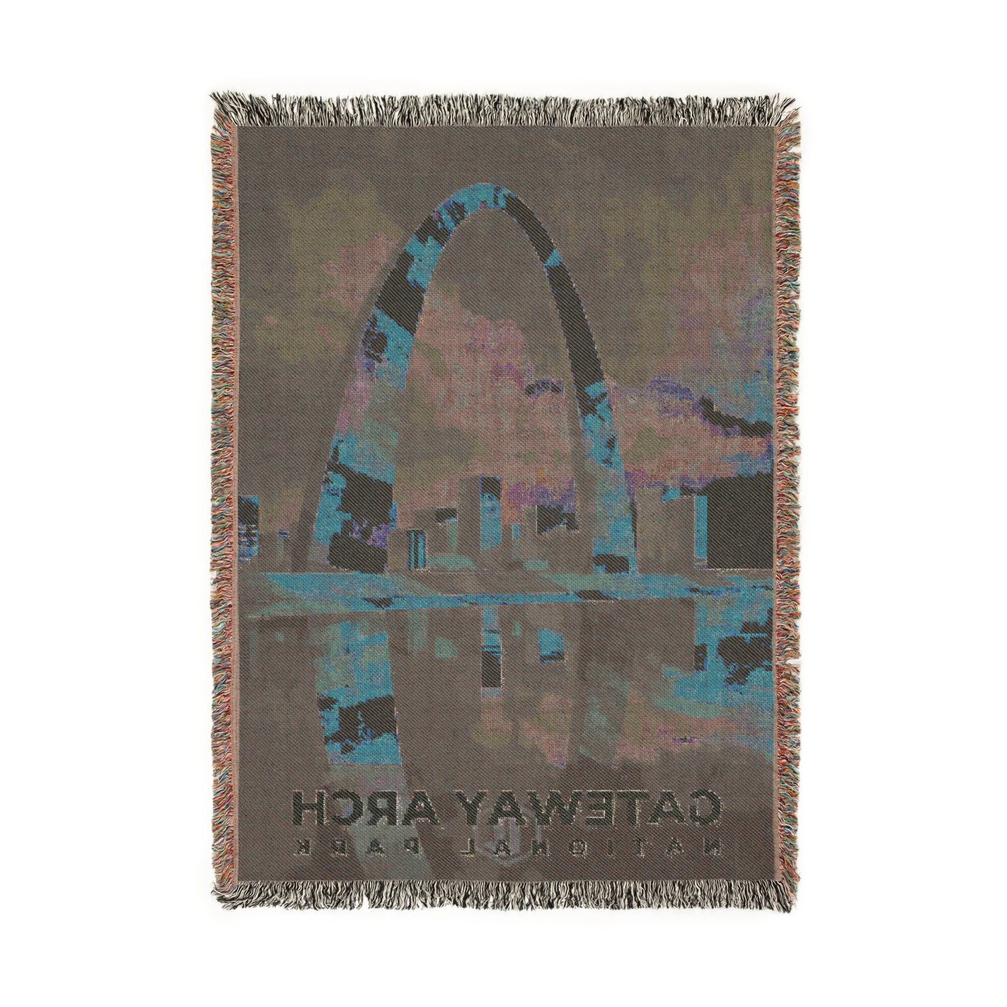 Gateway Arch National Park Woven Blanket | S20