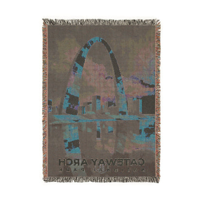 Gateway Arch National Park Woven Blanket | S20