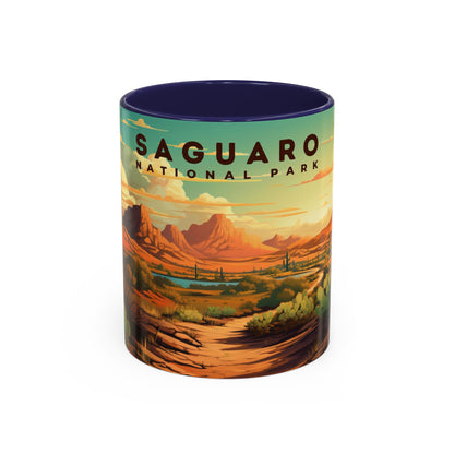 Saguaro National Park Mug | Accent Coffee Mug (11, 15oz)