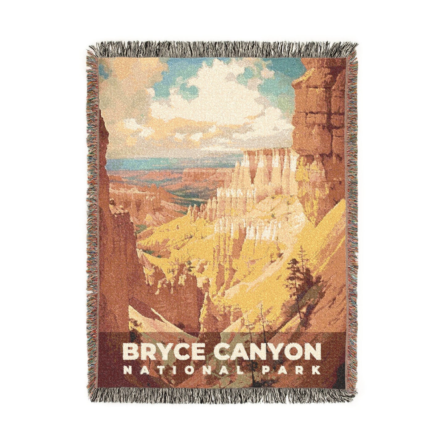 Bryce Canyon National Park Woven Blanket | S06