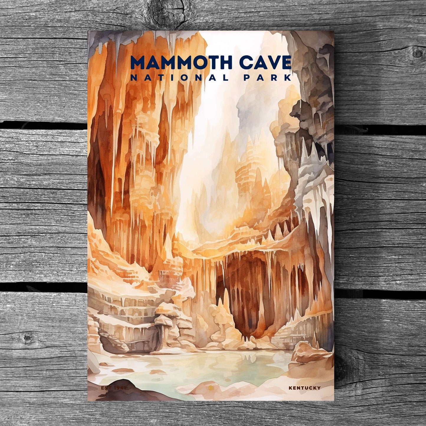 Mammoth Cave National Park Poster | S08