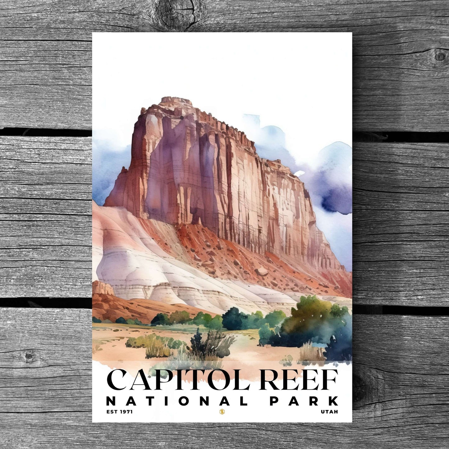 Capitol Reef National Park Poster | S04