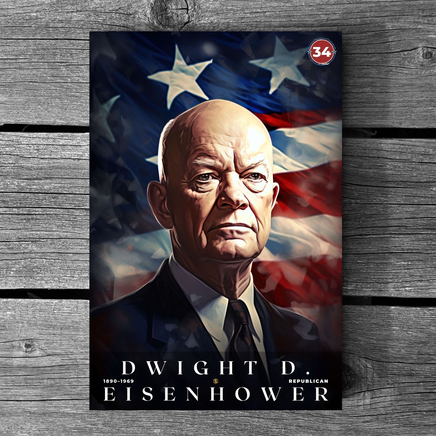 Dwight D Eisenhower Poster | S02