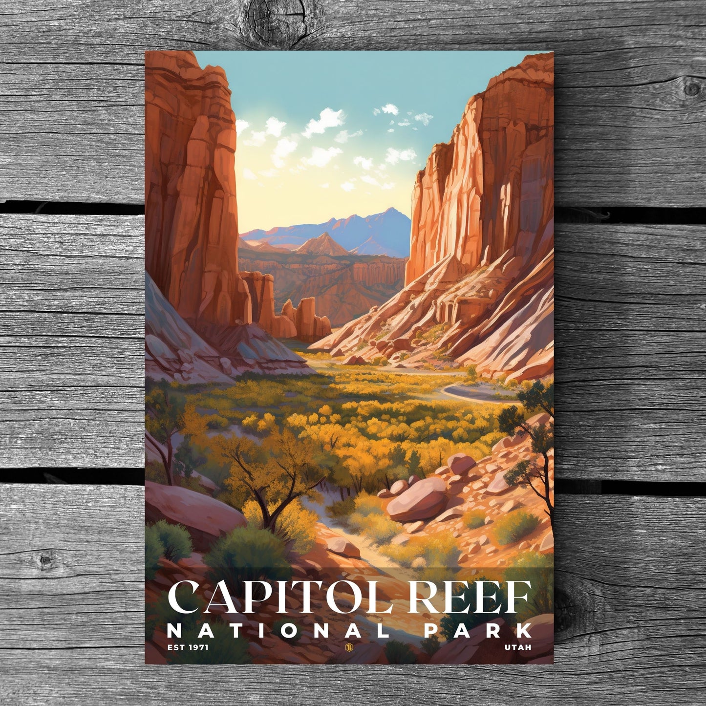 Capitol Reef National Park Poster | S02