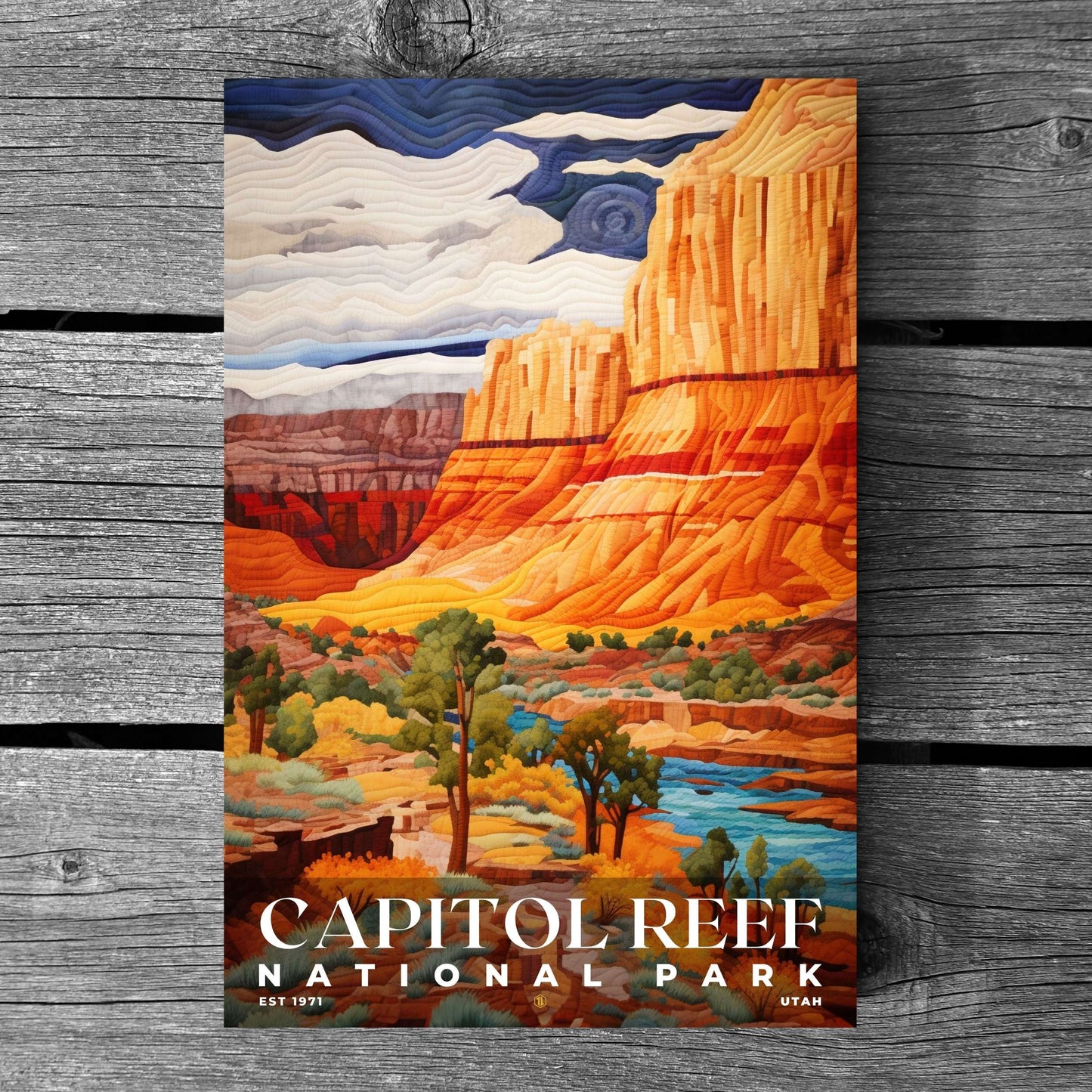 Capitol Reef National Park Poster | S09