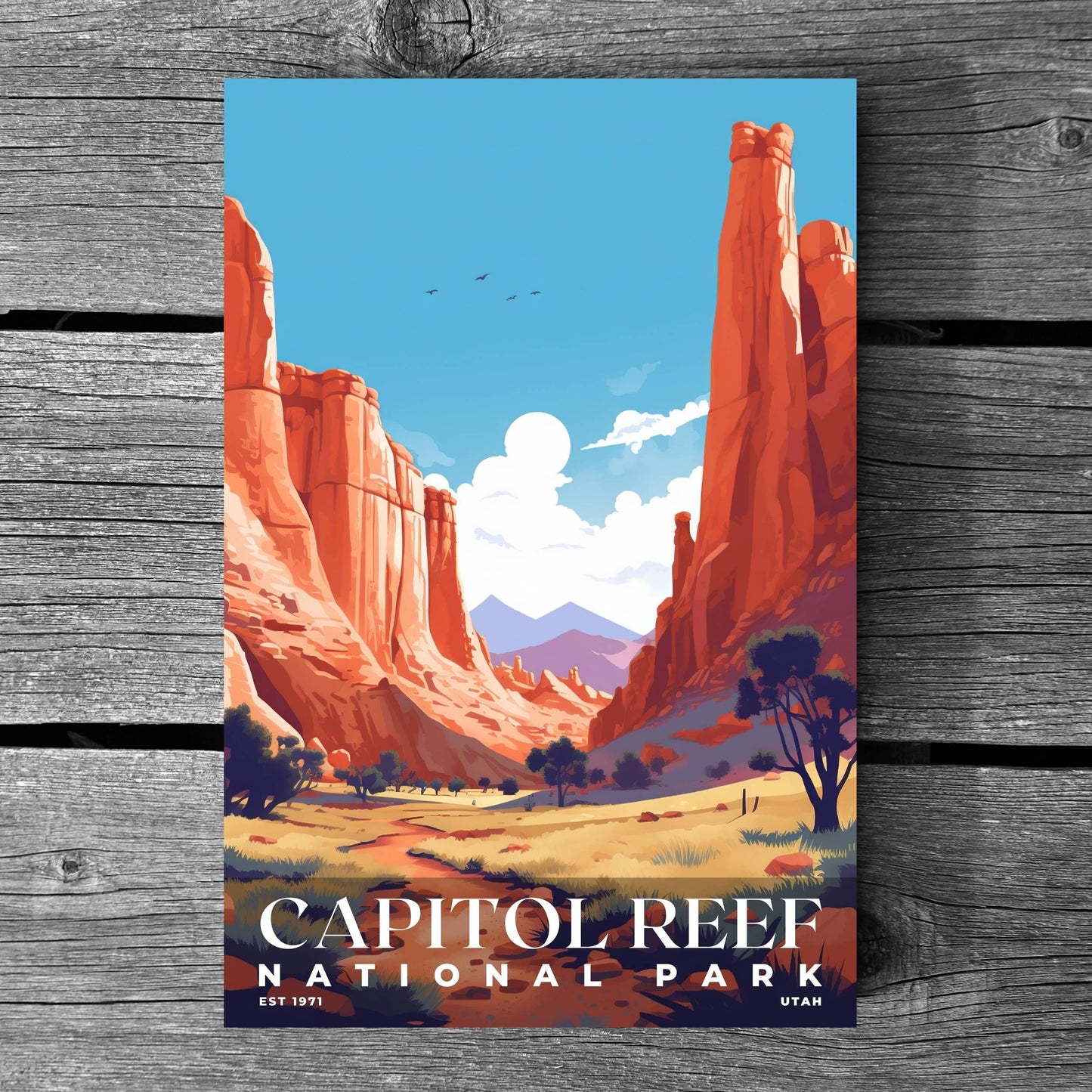 Capitol Reef National Park Poster | S03