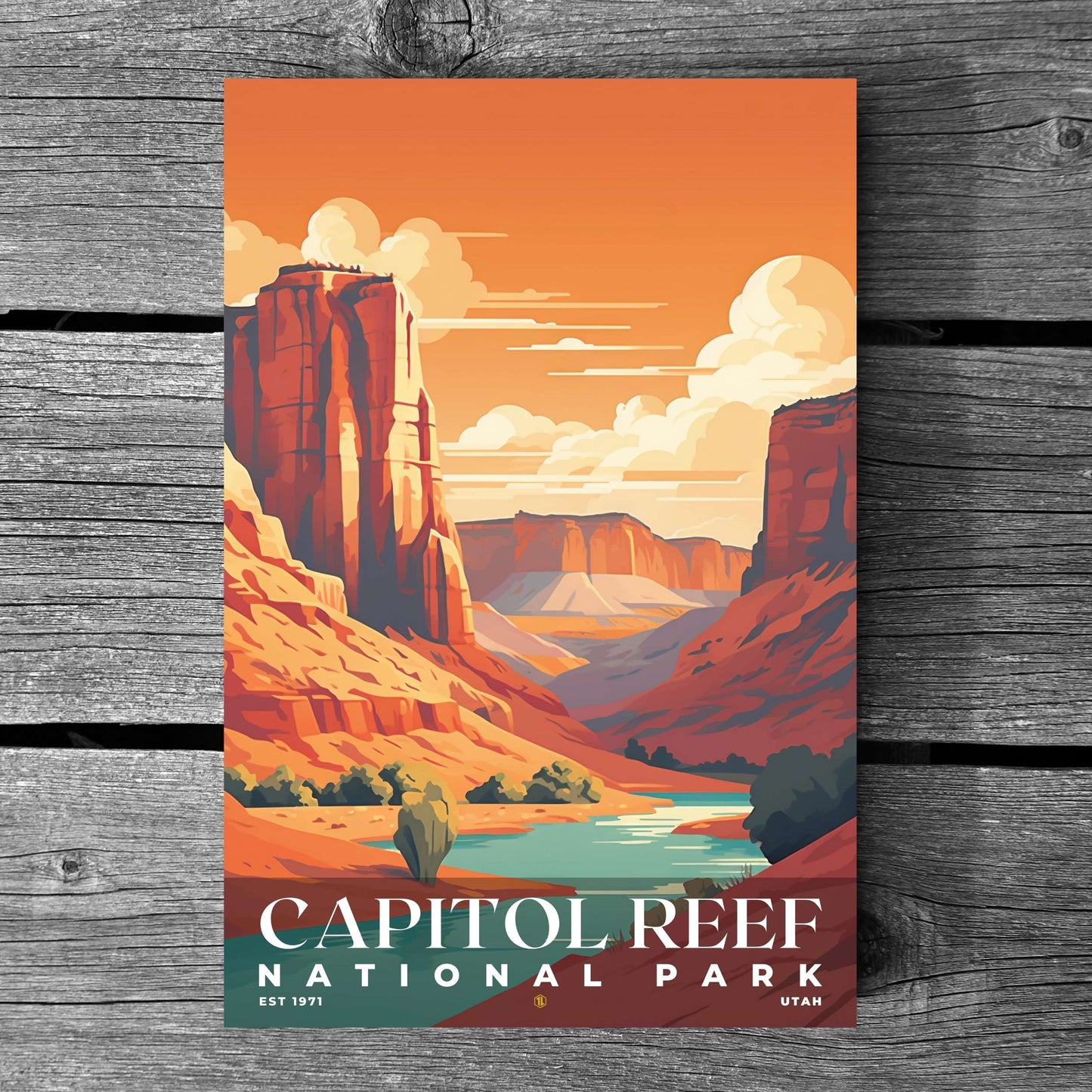 Capitol Reef National Park Poster | S05