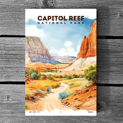 Capitol Reef National Park Poster | S08