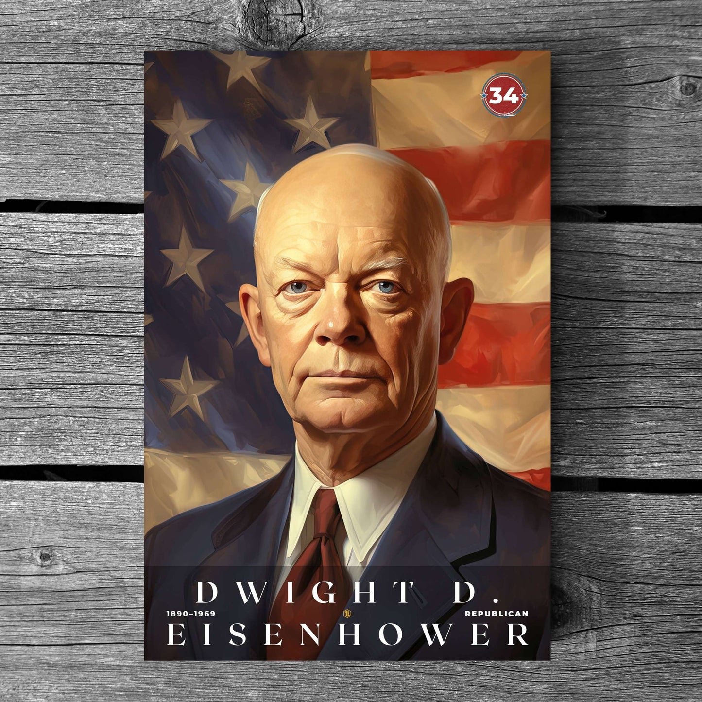 Dwight D Eisenhower Poster | S04