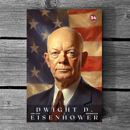 Dwight D Eisenhower Poster | S04