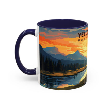 Yellowstone National Park Mug | Accent Coffee Mug (11, 15oz)