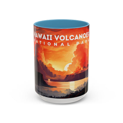 Hawaii Volcanoes National Park Mug | Accent Coffee Mug (11, 15oz)