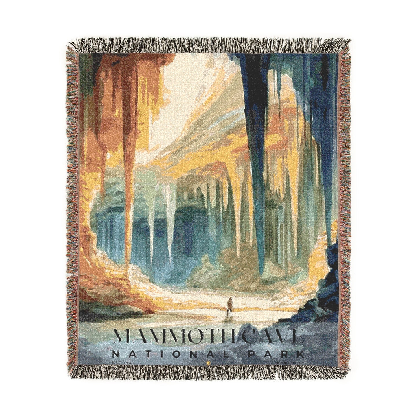 Mammoth Cave National Park Woven Blanket | S04