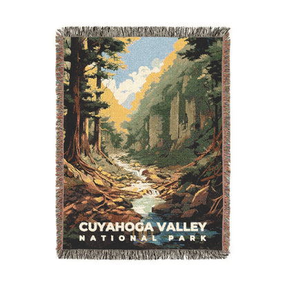 Cuyahoga Valley National Park Woven Blanket | S07